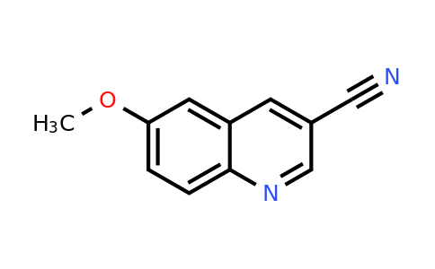 CAS 13669-58-4 | 6-Methoxyquinoline-3-carbonitrile