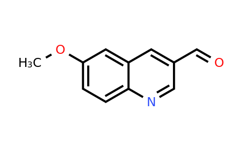 CAS 13669-60-8 | 6-Methoxyquinoline-3-carboxaldehyde