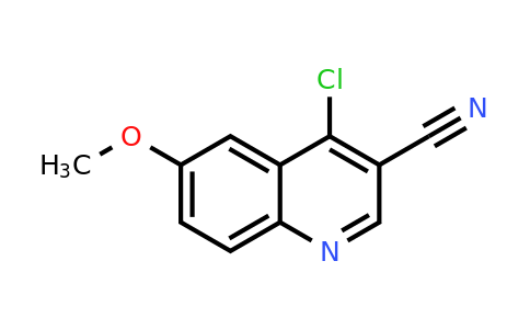 CAS 13669-62-0 | 4-Chloro-6-methoxy-quinoline-3-carbonitrile
