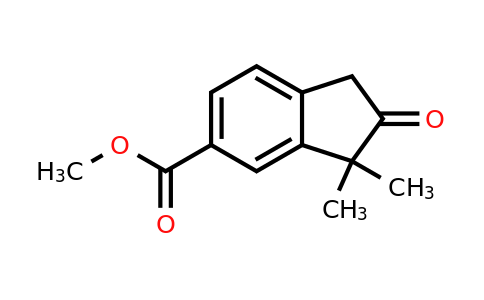 CAS 1366944-62-8 | methyl 3,3-dimethyl-2-oxo-indane-5-carboxylate