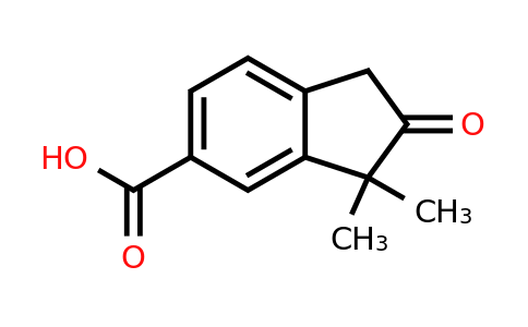 CAS 1367006-99-2 | 3,3-dimethyl-2-oxo-indane-5-carboxylic acid