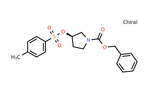CAS 136725-51-4 | (R)-Benzyl 3-(tosyloxy)pyrrolidine-1-carboxylate