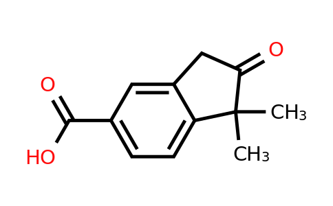 CAS 1367434-46-5 | 1,1-dimethyl-2-oxo-indane-5-carboxylic acid