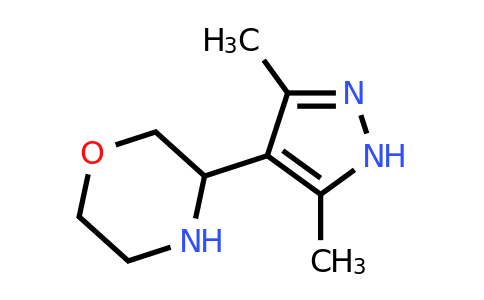 CAS 1367699-23-7 | 3-(3,5-dimethyl-1H-pyrazol-4-yl)morpholine