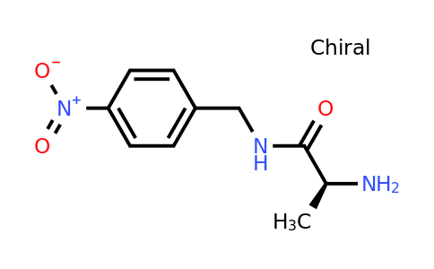 CAS 136774-66-8 | (S)-2-Amino-N-(4-nitrobenzyl)propanamide