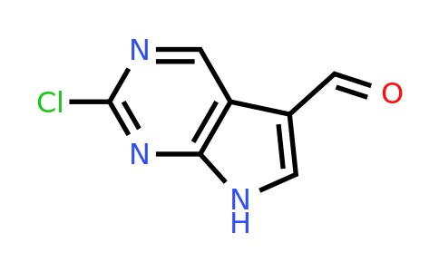 CAS 1367868-00-5 | 2-chloro-7H-pyrrolo[2,3-d]pyrimidine-5-carbaldehyde