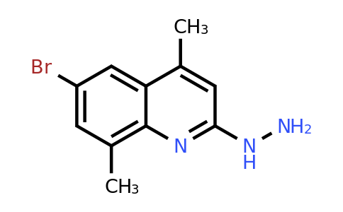 CAS 1367904-44-6 | 6-Bromo-2-hydrazinyl-4,8-dimethylquinoline