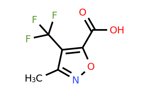 CAS 1367926-76-8 | 3-Methyl-4-(trifluoromethyl)-1,2-oxazole-5-carboxylic acid