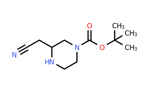 CAS 1367929-39-2 | tert-butyl 3-(cyanomethyl)piperazine-1-carboxylate