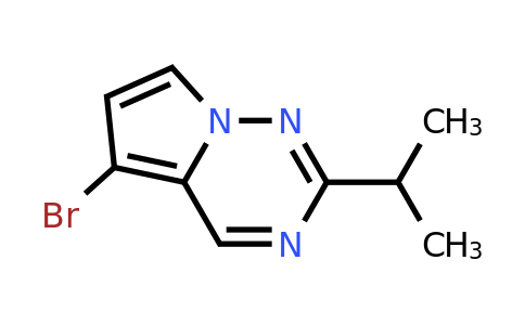CAS 1367933-19-4 | 5-bromo-2-(propan-2-yl)pyrrolo[2,1-f][1,2,4]triazine