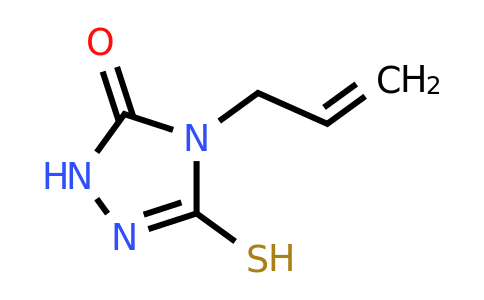 CAS 136794-22-4 | 4-(prop-2-en-1-yl)-3-sulfanyl-4,5-dihydro-1H-1,2,4-triazol-5-one