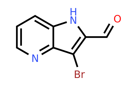 CAS 1367944-93-1 | 3-bromo-1H-pyrrolo[3,2-b]pyridine-2-carbaldehyde