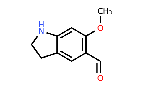 CAS 1367949-53-8 | 6-Methoxyindoline-5-carbaldehyde