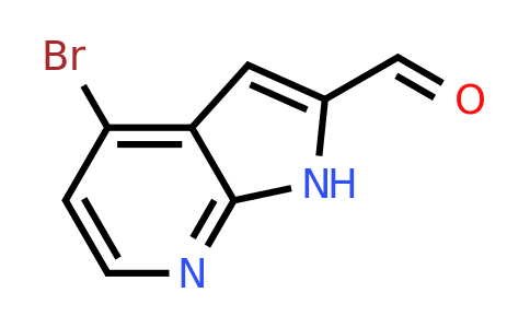 CAS 1367950-82-0 | 4-bromo-1H-pyrrolo[2,3-b]pyridine-2-carbaldehyde