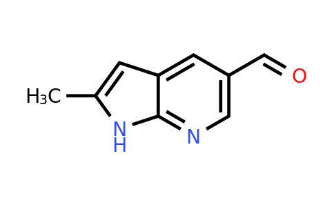CAS 1367992-83-3 | 2-methyl-1H-pyrrolo[2,3-b]pyridine-5-carbaldehyde