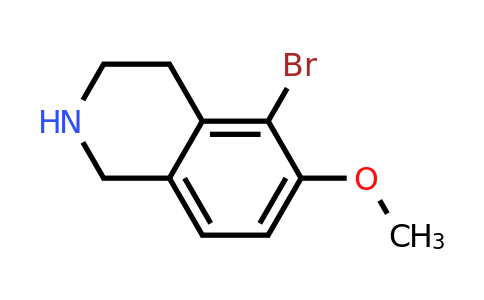 CAS 1368042-75-4 | 5-bromo-6-methoxy-1,2,3,4-tetrahydroisoquinoline