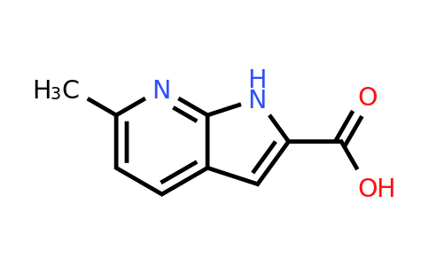 6-methyl-1H-pyrrolo[2,3-b]pyridine-2-carboxylic acid