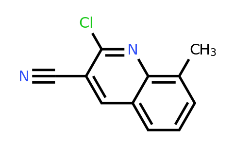CAS 136812-21-0 | 2-Chloro-8-methylquinoline-3-carbonitrile
