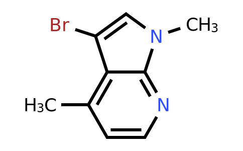 CAS 1368142-71-5 | 3-bromo-1,4-dimethyl-1H-pyrrolo[2,3-b]pyridine