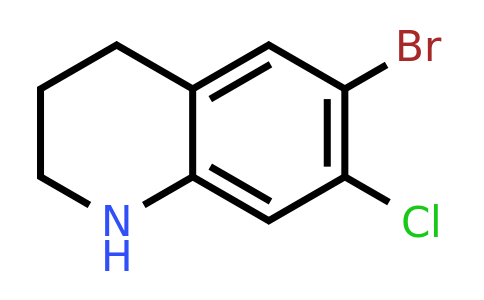 CAS 1368146-30-8 | 6-bromo-7-chloro-1,2,3,4-tetrahydroquinoline