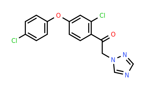 CAS 136815-80-0 | 1-(2-Chloro-4-(4-chlorophenoxy)phenyl)-2-(1H-1,2,4-triazol-1-yl)ethan-1-one