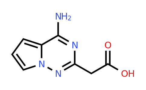 CAS 1368172-64-8 | 2-{4-aminopyrrolo[2,1-f][1,2,4]triazin-2-yl}acetic acid