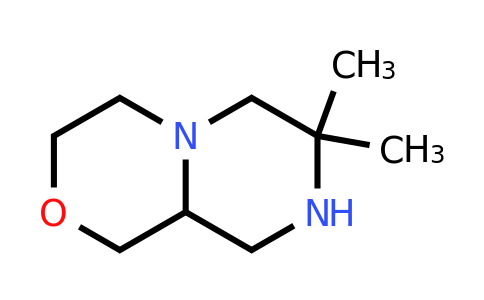 CAS 1368173-60-7 | 7,7-dimethyl-3,4,6,8,9,9a-hexahydro-1H-pyrazino[2,1-c][1,4]oxazine