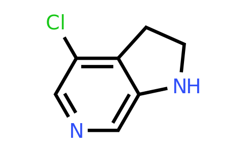 CAS 1368177-39-2 | 4-chloro-2,3-dihydro-1H-pyrrolo[2,3-c]pyridine