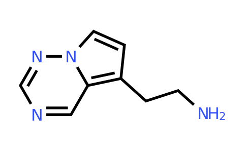 CAS 1368182-05-1 | 2-{pyrrolo[2,1-f][1,2,4]triazin-5-yl}ethan-1-amine