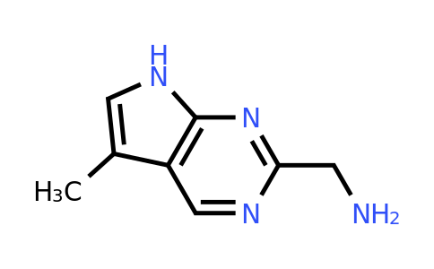CAS 1368189-28-9 | {5-methyl-7H-pyrrolo[2,3-d]pyrimidin-2-yl}methanamine