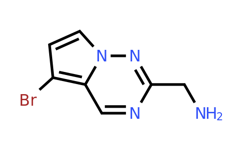 CAS 1368230-78-7 | 1-{5-bromopyrrolo[2,1-f][1,2,4]triazin-2-yl}methanamine