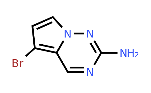 CAS 1368241-32-0 | 5-bromopyrrolo[2,1-f][1,2,4]triazin-2-amine