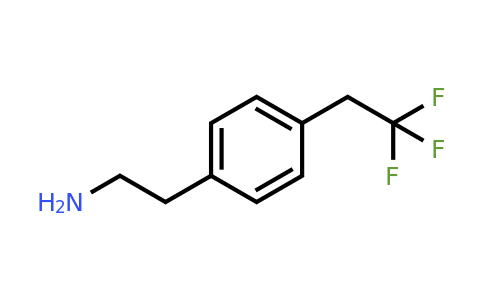 CAS 1368250-74-1 | 2-[4-(2,2,2-Trifluoroethyl)phenyl]ethanamine