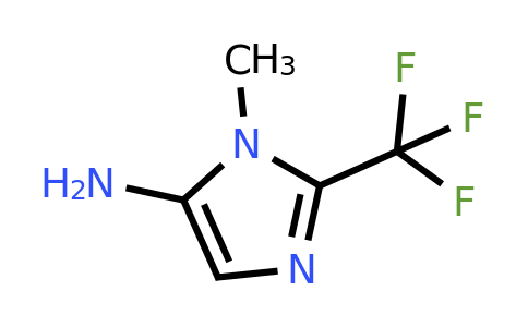 CAS 1368300-02-0 | 1-methyl-2-(trifluoromethyl)-1H-imidazol-5-amine