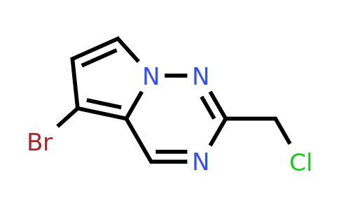 CAS 1368300-93-9 | 5-bromo-2-(chloromethyl)pyrrolo[2,1-f][1,2,4]triazine