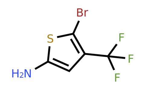 CAS 1368301-44-3 | 5-Bromo-4-trifluoromethyl-thiophen-2-ylamine
