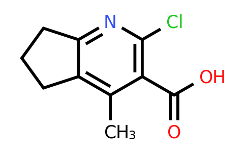 CAS 1368313-37-4 | 2-chloro-4-methyl-5H,6H,7H-cyclopenta[b]pyridine-3-carboxylic acid