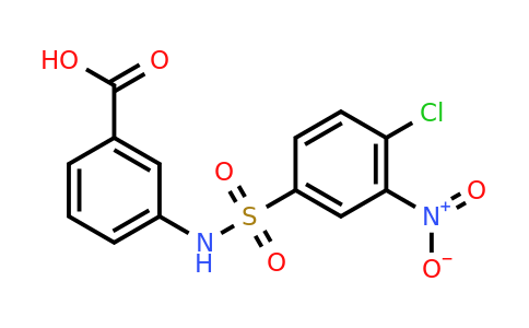 CAS 136832-73-0 | 3-(4-chloro-3-nitrobenzenesulfonamido)benzoic acid