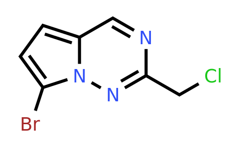 CAS 1368331-16-1 | 7-bromo-2-(chloromethyl)pyrrolo[2,1-f][1,2,4]triazine