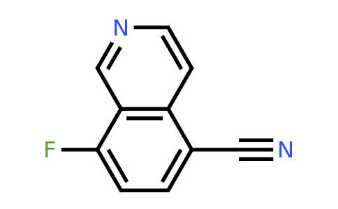 CAS 1368344-45-9 | 8-fluoroisoquinoline-5-carbonitrile