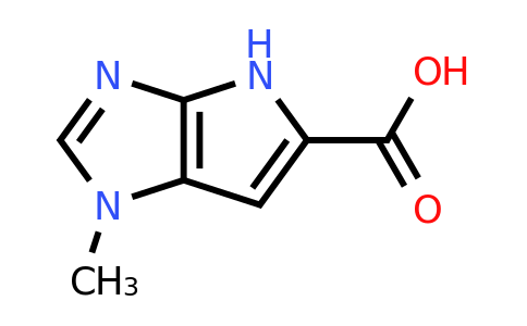 CAS 1368352-84-4 | 1-methyl-1H,4H-pyrrolo[2,3-d]imidazole-5-carboxylic acid