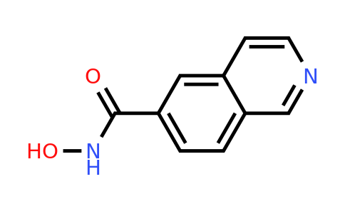 CAS 1368396-43-3 | Isoquinoline-6-carboxylic acid hydroxyamide
