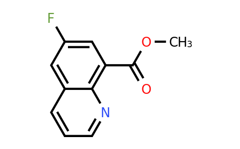 CAS 1368396-99-9 | Methyl 6-fluoroquinoline-8-carboxylate
