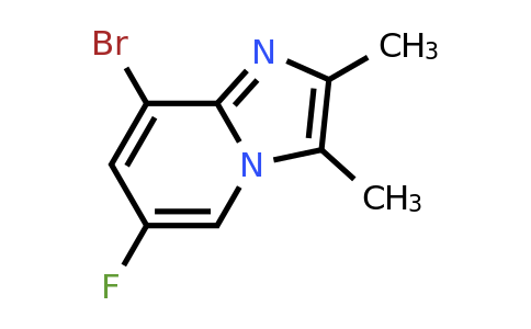 CAS 1368431-18-8 | 8-bromo-6-fluoro-2,3-dimethyl-imidazo[1,2-a]pyridine