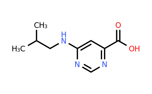 CAS 1368443-32-6 | 6-(Isobutylamino)pyrimidine-4-carboxylic acid