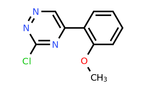 CAS 1368468-05-6 | 3-Chloro-5-(2-methoxyphenyl)-1,2,4-triazine