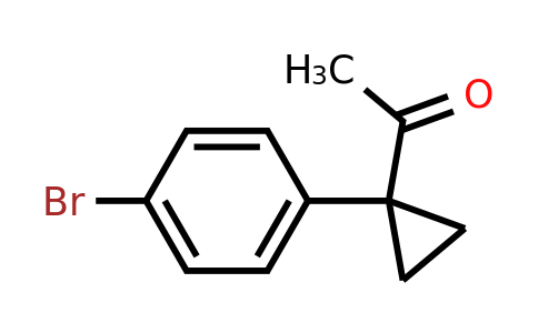 CAS 1368556-46-0 | 1-[1-(4-bromophenyl)cyclopropyl]ethan-1-one
