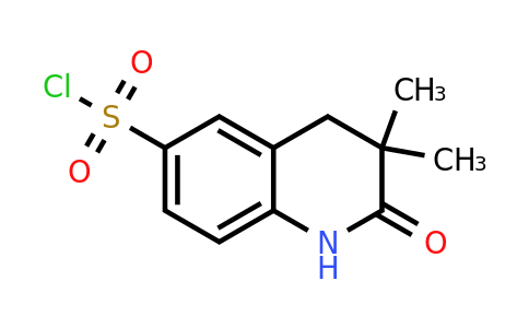 CAS 1368620-03-4 | 3,3-dimethyl-2-oxo-1,2,3,4-tetrahydroquinoline-6-sulfonyl chloride