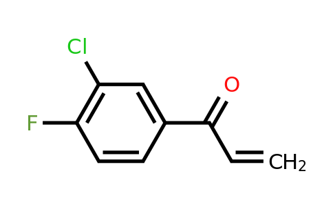 CAS 1368714-13-9 | 1-(3-chloro-4-fluorophenyl)prop-2-en-1-one
