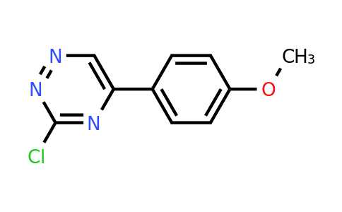 CAS 1368734-99-9 | 3-Chloro-5-(4-methoxyphenyl)-1,2,4-triazine